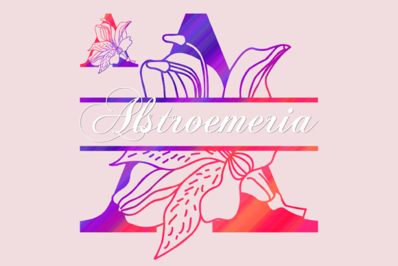 Alstroemeria Split: A Versatile Font for Creative and Decorative Projects