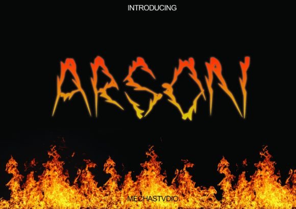 Arson: A Bold Font for High-Impact Visual Design