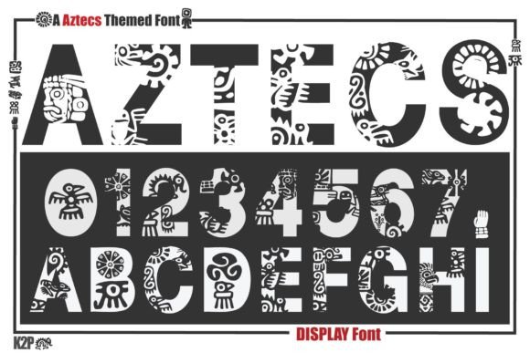 Aztecs Font: A Bold Choice for Creative Designers