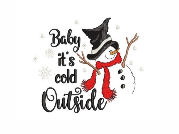 Baby It’s Cold Outside: Cozy Embroidery Ideas