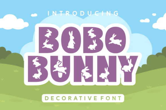 Bobo Bunny: A Playful Font for Easter and Spring Creativity