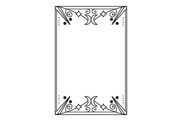 Book of Shadows Grimoire Decorative Blank Page 2: A Versatile Design for Modern Creativity