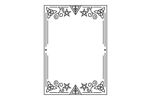 Book of Shadows Grimoire Decorative Blank Page 3