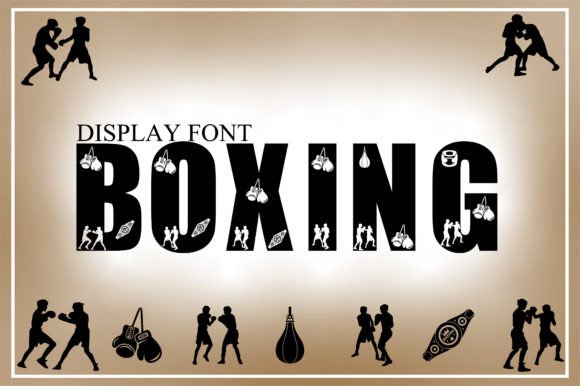Boxing: A Bold Decorative Font for Joyful Designs