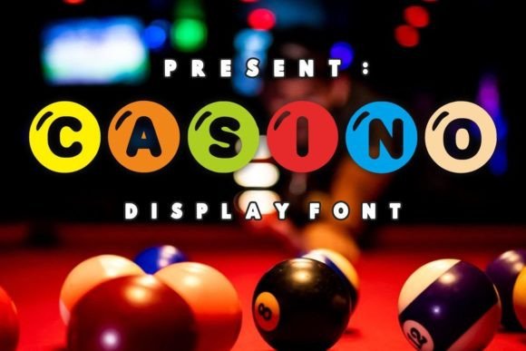Casino Font: A Playful Typeface for Vibrant Designs