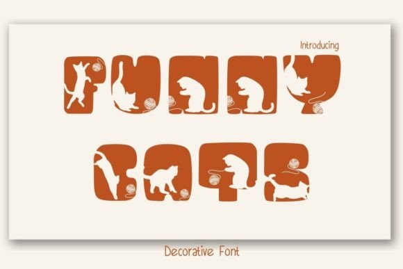 Funny Cats: A Playful Font for Cat Lovers