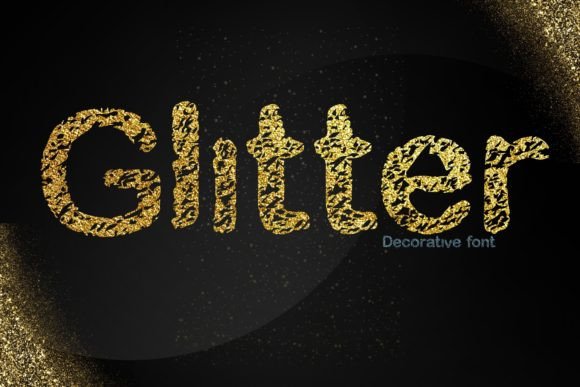 Glitter Font Review