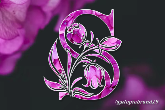 Hello Spring Monogram: A Touch of Elegance for Design Projects