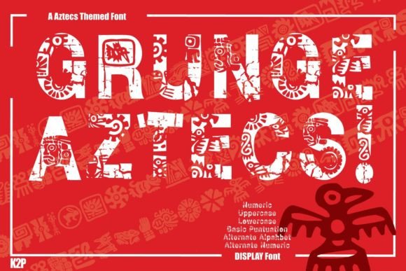 Mastering the Grunge Aztecs Font for Bold Designs