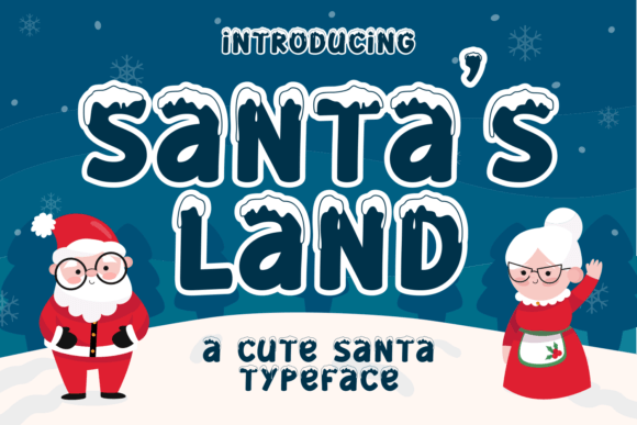 Santa’s Land: Evaluating a Playful Decorative Font for Festive Design Projects