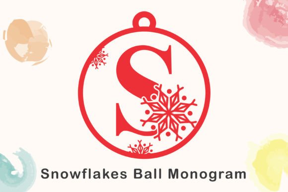 Snowflakes Ball Monogram: A Creative Guide