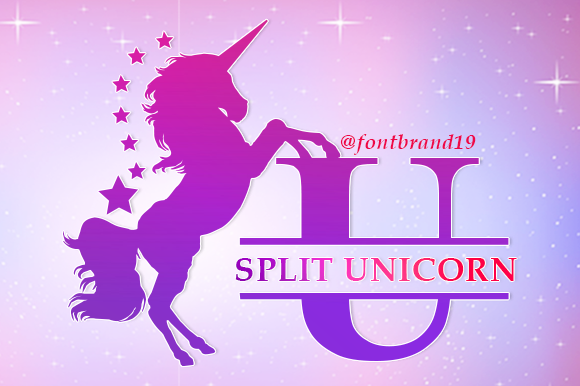 Split Unicorn Monogram: A Detailed Evaluation of an Elegant Decorative Typeface