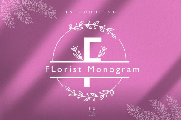 The Visual Impact of Florist Monogram: Redefining Modern Typography for Creative Projects