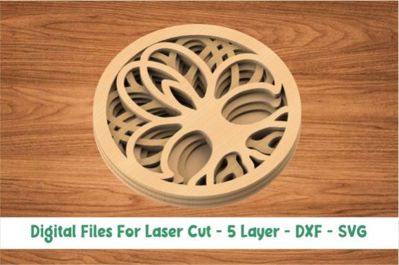 Tree Laser Cut Panel: A Multilayer Design for Creative Expression