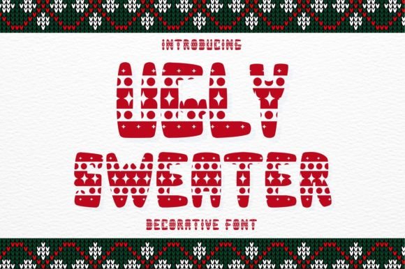 Ugly Sweater: The Playful Christmas Font for Festive Branding