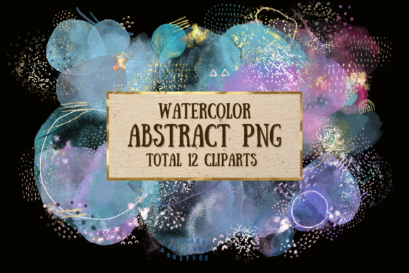 Watercolor Abstract Shapes PNG: Creative Uses and Benefits Across Industries