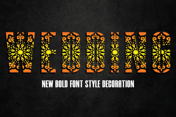 Wedding: A Versatile Decorative Font for Modern Design Projects