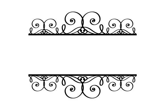 What Is a Decorative Swirl Monogram Frame and How Can It Enhance Your Designs?